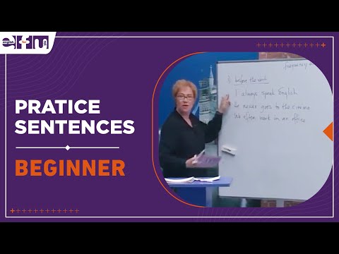 Let's Start English 59 - Lesson 9 / Pratice Sentences | Beginner Levels