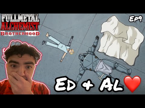 ED & AL❤️! | FULLMETAL ALCHEMIST: BROTHERHOOD EPISODE 9 REACTION