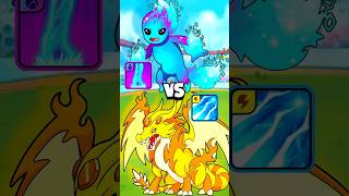 Jubispirax VS Kytydox Neon Battle in dynamons world🔥 #dynamonsworld #shorts #pokemon #tyrexargaming