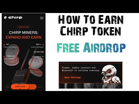 Chirp Earnings Projects D PIN | How to Earns Money by Airdrop || New update