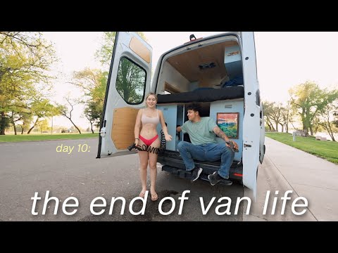 ending my VAN LIFE chapter after 10 days of travel | raw experience