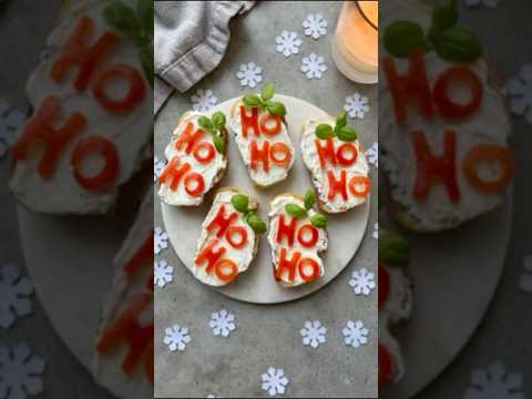 Christmas Bruschetta 🌲🎅🏻