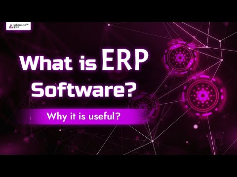 All About ERP Software- Why business need it? (Enterprise Resource Planning) | #erpsolutions #erp