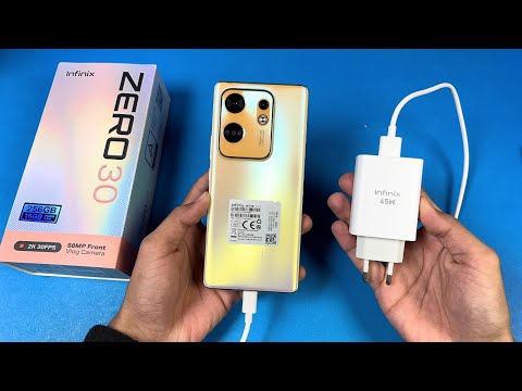 Infinix Zero 30 - Battery Charging Test! (45W)