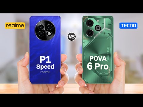 Realme P1 Speed vs Tecno Pova 6 Pro || Full Comparison