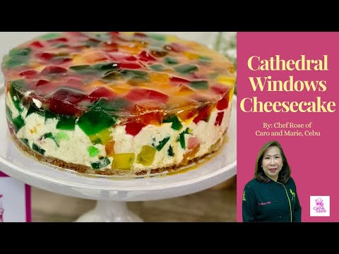 Cathedral Windows Cheesecake