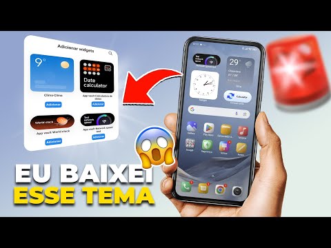 Esse é COMPLETO! O Melhor Tema Xiaomi HyperOS para Baixar Agora no seu Celular| Instale Agora