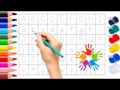 Fun And Educational Color ABCD Song For Kids | Learn English Alphabet With Colors | #abcd | #nursary