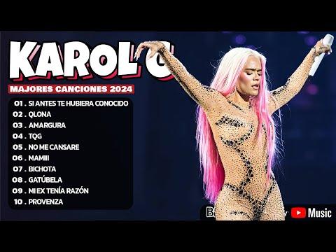 Karol G Mix Éxitos 2024 - Lo Más Popular de Karol G 2024