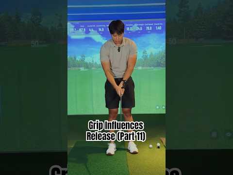 Grip Influences Release (Part 11) #golf #shorts #golfswing