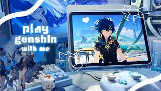 【play with me】💚 原神 💚/キィニチとナタを満喫する50分【genshin impact】 50min of game play┊jp dub, ipad 10gen