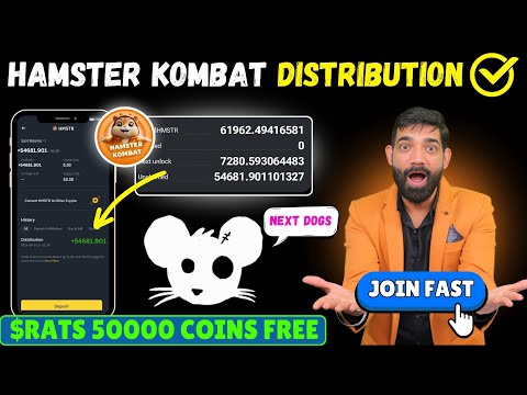 Hamster Kombat Distribution Completed | Hamster Kombat Withdrawal Update | Rats kingdom news Today