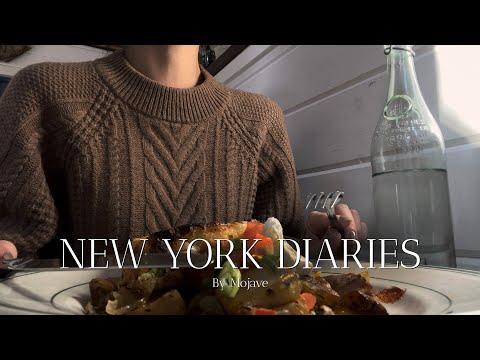 New York Vlog 🗽 Brunch at French Restaurant | Winter Outfits | Chicken Noodle Soup [Eng sub]