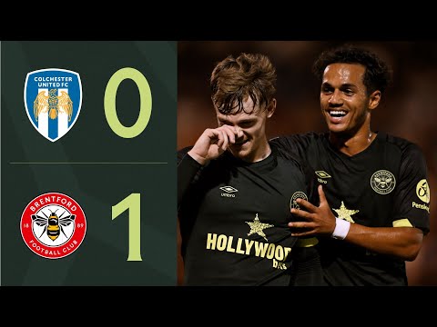 Keane Lewis-Potter sees Bees through! | Colchester United 0-1 Brentford | Carabao Cup Highlights