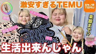 【まさかの楽器も⁉︎】生活必需品全部揃うTEMU紹介！模様替えしたよん！【ファッション、生活雑貨】