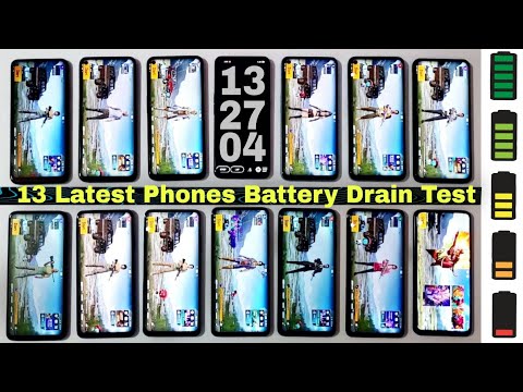 realme 9 series' vs Redmi note 11 series' vs Poco M4 pro & M4 pro 5g vs Vivo T1 Battery drain test