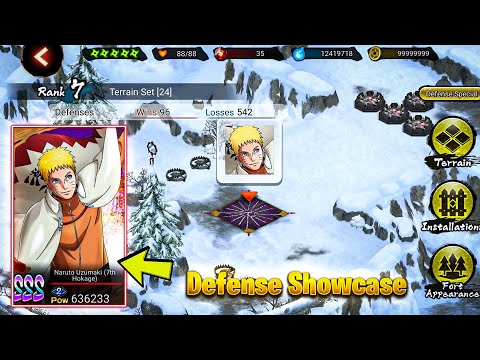 NxB NV : Naruto Hokage New Kit Defense Showcase 🔥 Naruto Hokage Good At Defence ?