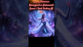 "Disney Princesses Reimagined as Underworld Queens | Dark Fantasy AI Art"