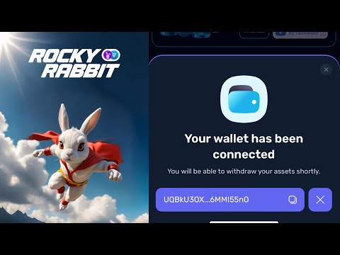 Rocky Rabbit Airdrop Launch Date CONFIRMED | How to connect your Ton wallet to Rocky Rabbit