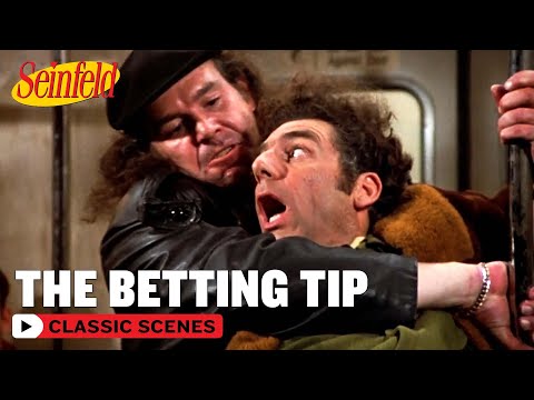 Kramer Overhears A Betting Tip | The Subway | Seinfeld