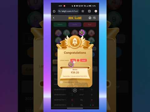 BDG GAME Tricks Win 💯 Best Earning App 2024😱💸 | BDG Color Prediction Game Hacks🚀 #bigdaddy #hack