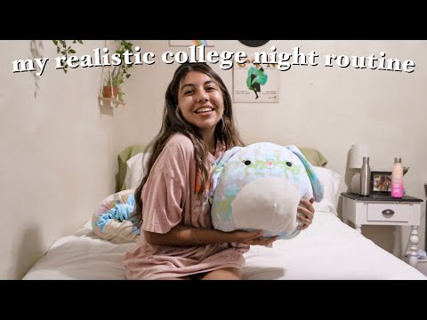 my *realistic* college night routine 2021!! | san jose state university