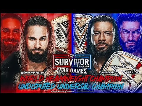 WWE Survivor Series : War Games 2023 Match Card Prediction HD