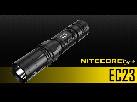 (Discontinued) NITECORE EC23 1800 Lumens High Performance Compact EDC LED Flashlight