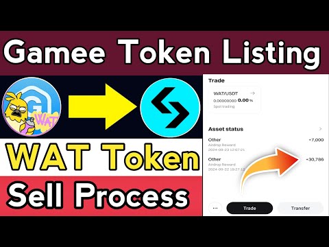 Gamee Airdrop update Token Sell Process || Gamee Airdrop || Rocky rabbit new update today