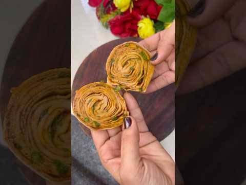 Masala garlic paratha|#shorts #youtubeshorts #indianfood #paratha #parathalover #ytshots #breakfast