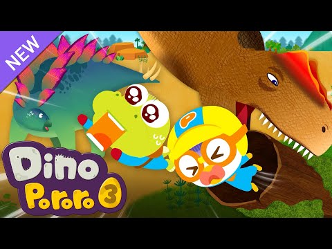 ★New★ Pororo Dino Adventure 3 | Back to the Dinosaur Island | Dinosaur Cartoon for Kids