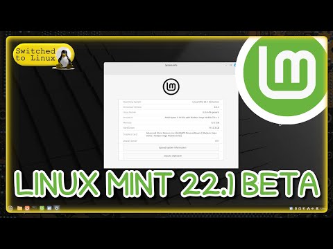 Linux Mint 22.1 Beta