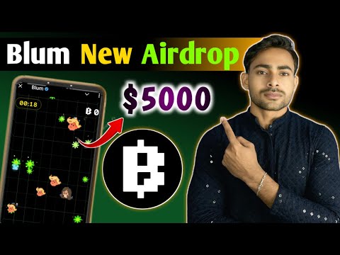 $BLUM Airdrop $5000 Giveaways 🎁! Blum Airdrop New Earnings || Blum New Update