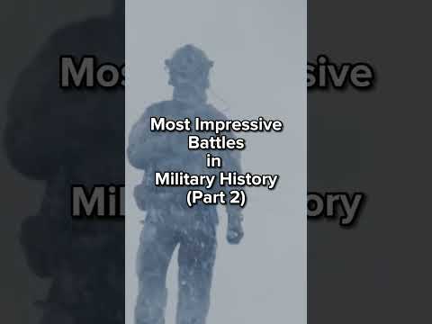 Most Impressive Battles In Military History(Part 2) #shorts #history #war #military #army