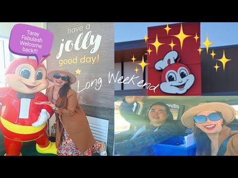 BIDA ANG SAYA || LONG WEEKEND || VICTORIA DAY 2022 #jollibeeedmonton