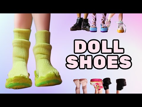 How I make DOLL SHOES | DIY Footwear for BJDs and other dolls