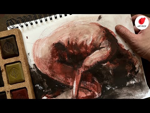 This Drawing Technique Loosens Up Your Art! Viarco Artgraf Tailor Chalk