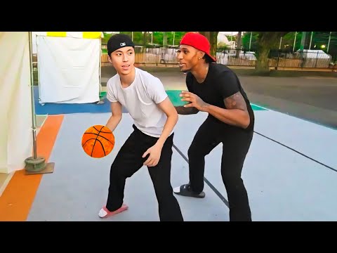 Silky VS Ray 1V1 Basketball..