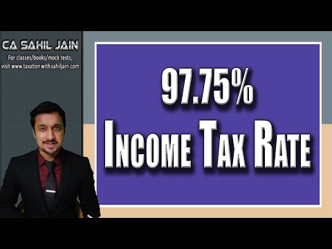 97.75% Income Tax Rate | Revisiting Highest Tax Rate In History Of India