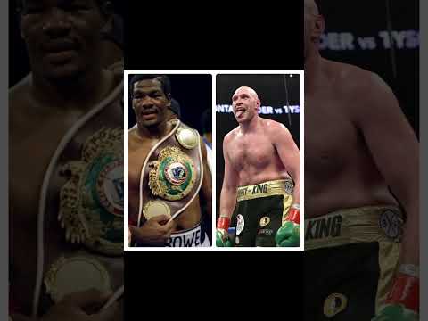 How would Tyson Fury do against Riddick Bowe in his prime? #shorts #boxing #tysonfury #youtubeshort