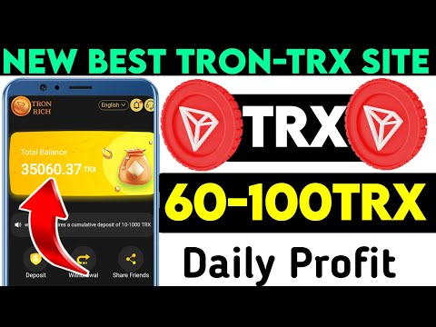 New Best TRON-RICH | Trx | Order income Site | New Usdt Daily | Earn Earning money