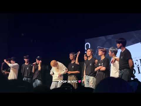 OMEGA X 오메가엑스 KEEP GOIN' TOUR IN NJ 2023.11.24 ENCORE: ENDING MENT cut [fancam 직캠]