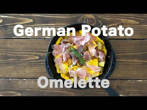 【パンに合う料理】ジャーマンポテトオムレツ German Potatoes Omelette レシピ