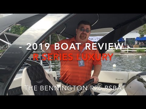 Bennington - R25 RSBA - 2019 Review - Presented by Tony Hodge of Futrell Marine