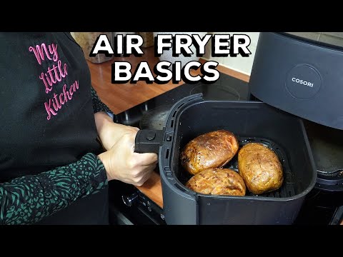 How To Make AMAZING Air Fryer BAKED POTATOES With CRISPY SKINS!