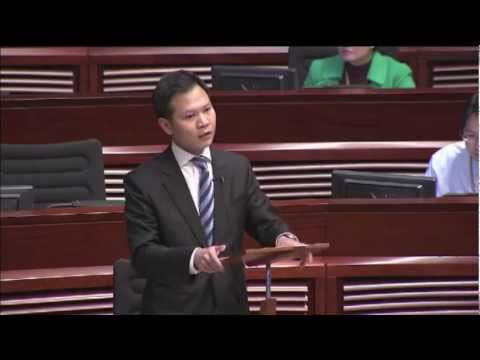 20121205 郭榮鏗質問政府 何時將行政長官納入防賄條例