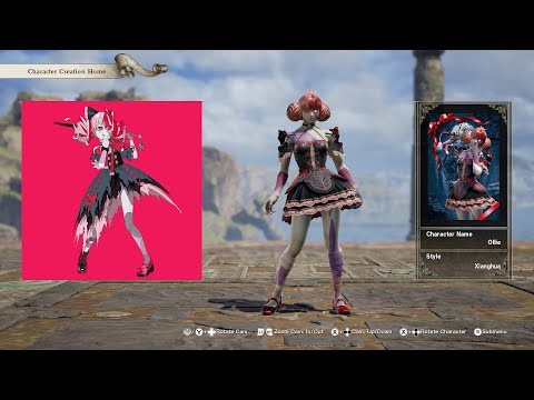 SoulCalibur 6; Kureiji Ollie (Hololive ID) custom character video guide by Zeno XC