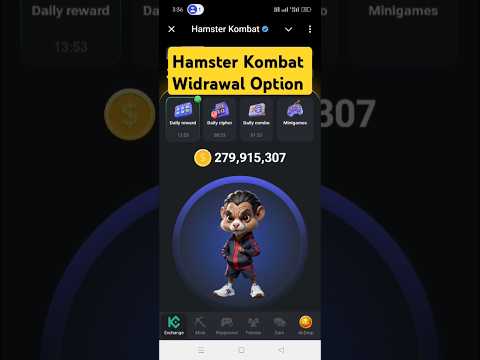 Hamster Kombat Widrawal Option #hamsterkombat #bybit #binance