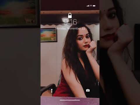 Jannat Zubair New Trending Video On Iphone Lock Screen | Jannat Zubair Viral Video #jannatzubair