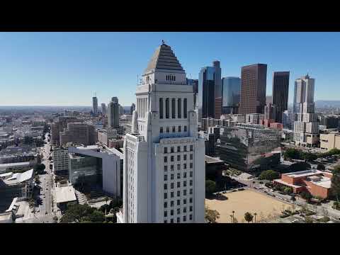 Best Drone Filming: B-Roll Shoot - Downtown Los Angeles and City Hall